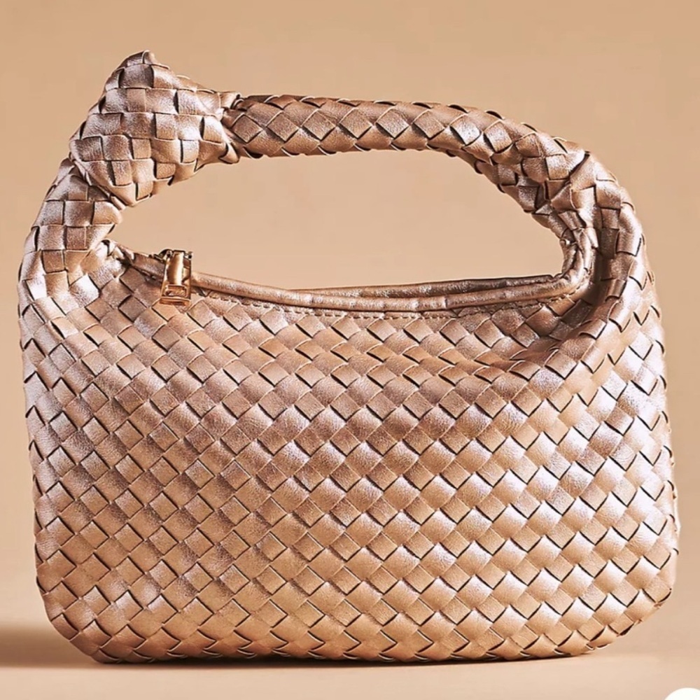 NWT Anthropologie Melie Bianco The Brigitte Satchel: Mini Edition Bronze